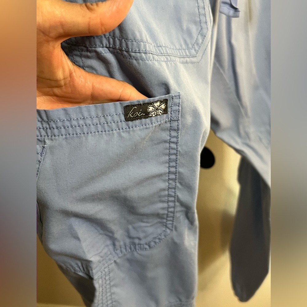 Lindsey Twill Drawstring Cargo Pants - Picture 6 of 10